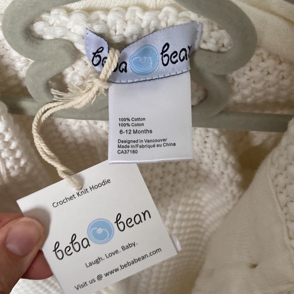 Beba Bean knit baby cardigan - Picture 3 of 3